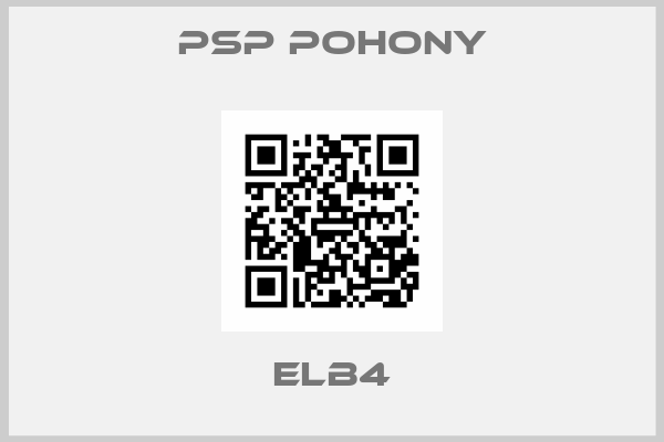 PSP Pohony-Elb4
