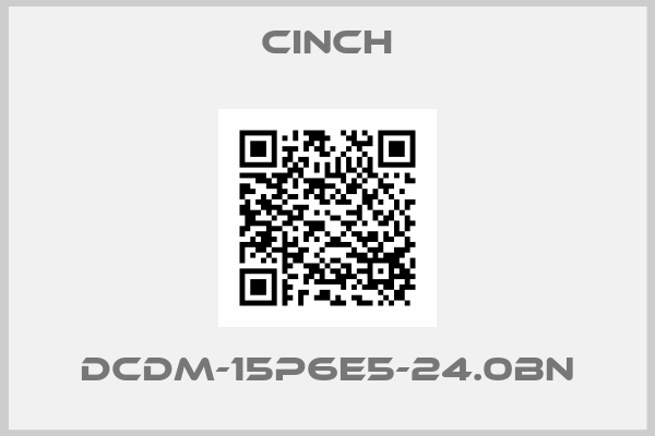 Cinch-DCDM-15P6E5-24.0BN