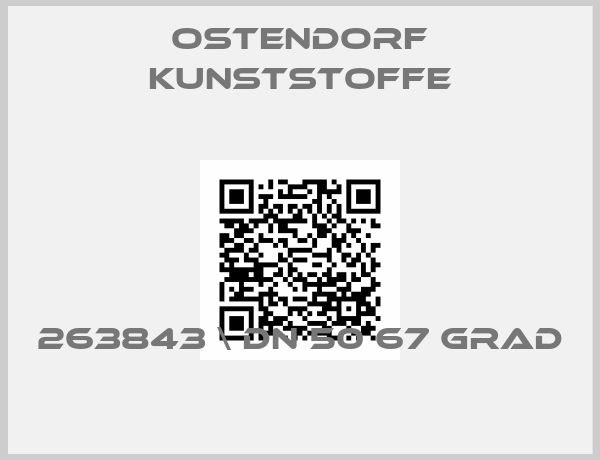 Ostendorf Kunststoffe-263843 \ DN 50 67 Grad