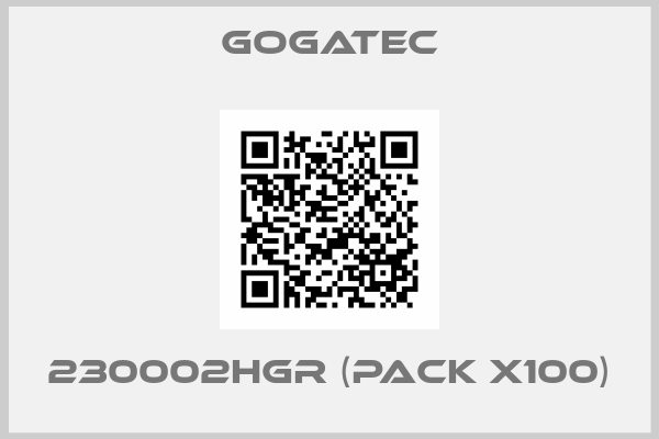 Gogatec-230002HGR (pack x100)