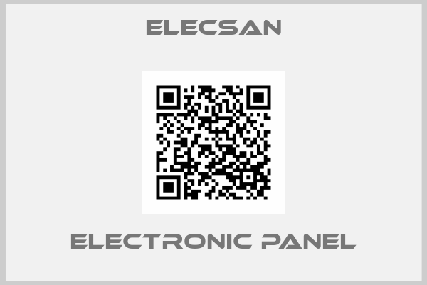 Elecsan-electronic panel