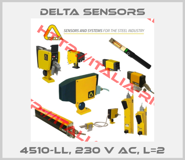 Delta Sensors-4510-LL, 230 V AC, L=2