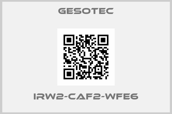 GESOTEC-IRW2-CAF2-WFE6