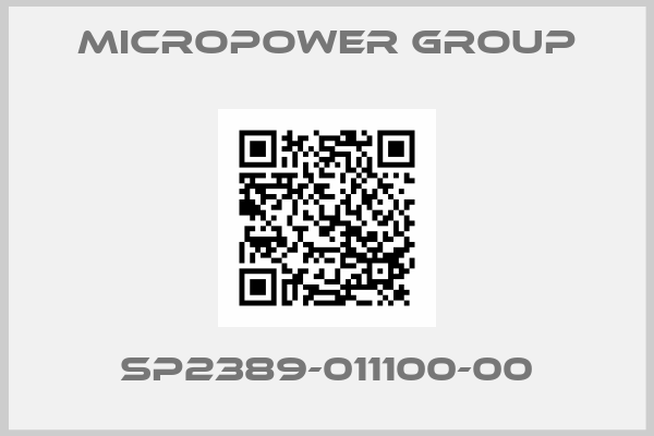 Micropower Group-SP2389-011100-00