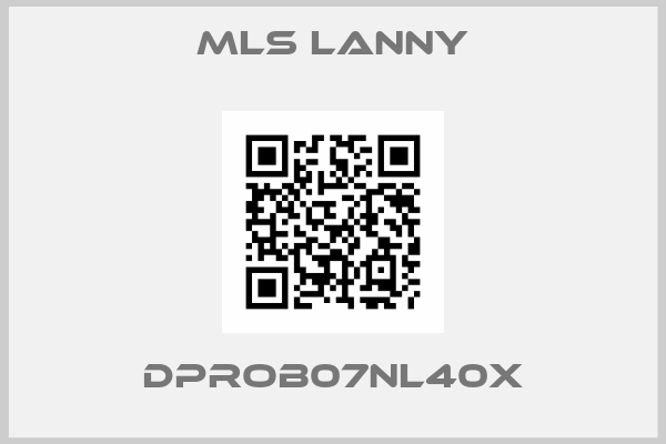 MLS Lanny-DPROB07NL40X