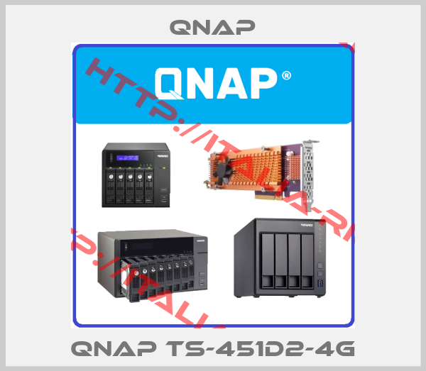 Qnap-QNAP TS-451D2-4G