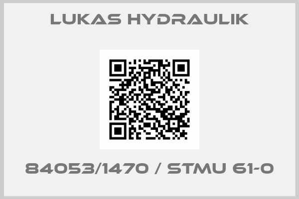 LUKAS HYDRAULIK-84053/1470 / StMu 61-0