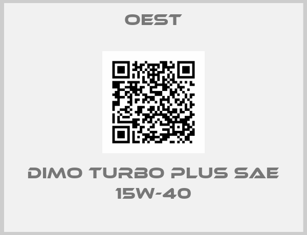 OEST-DIMO TURBO PLUS SAE 15w-40