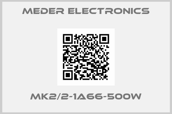 Meder Electronics-MK2/2-1A66-500W