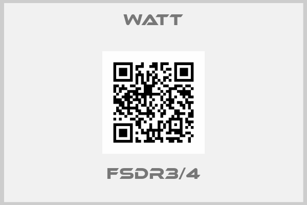 Watt-FSDR3/4