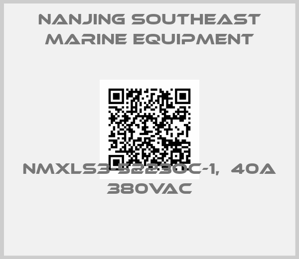 Nanjing Southeast Marine Equipment-NMXLS3-5223OC-1,  40A 380VAC