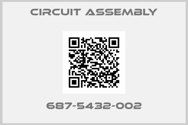 Circuit Assembly-  687-5432-002