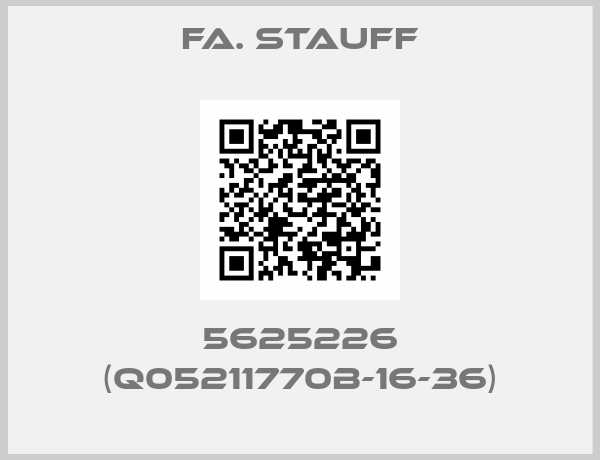 Fa. Stauff-5625226 (Q05211770B-16-36)