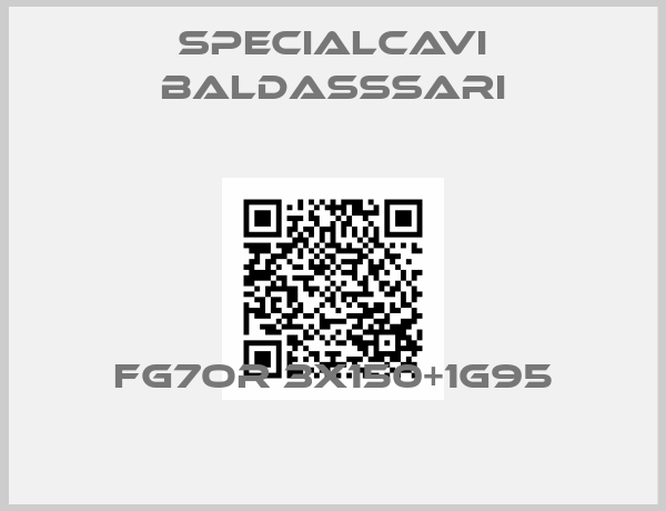 SPECIALCAVI BALDASSSARI-FG7OR 3X150+1G95