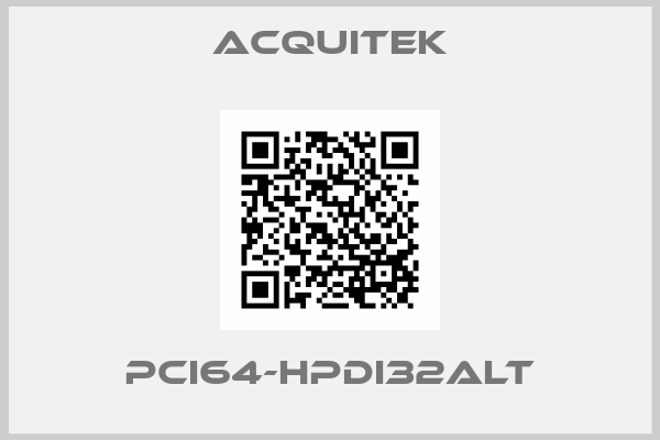 Acquitek-PCI64-HPDI32ALT