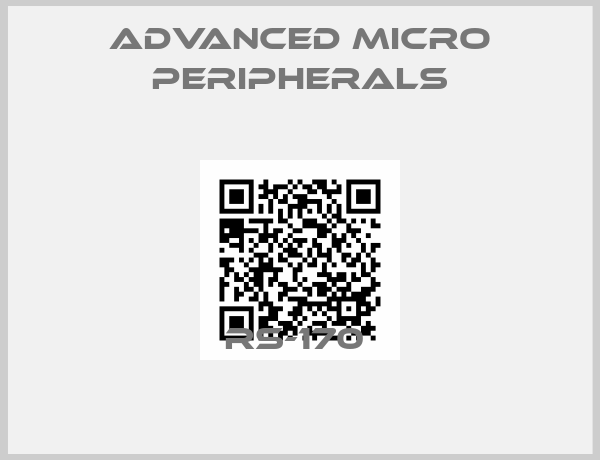 Advanced Micro Peripherals-RS-170 
