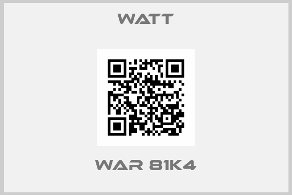 Watt-WAR 81K4