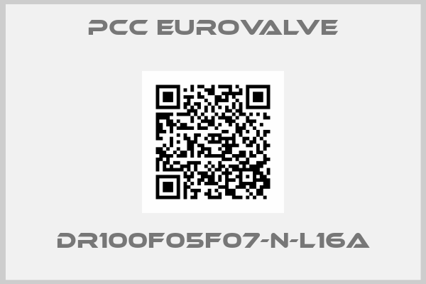PCC EuroValve-DR100F05F07-N-L16A