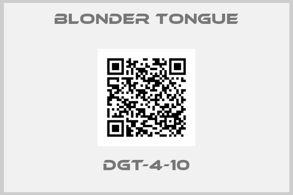BLONDER TONGUE-DGT-4-10