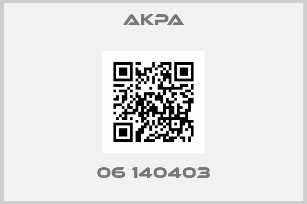 AKPA-06 140403
