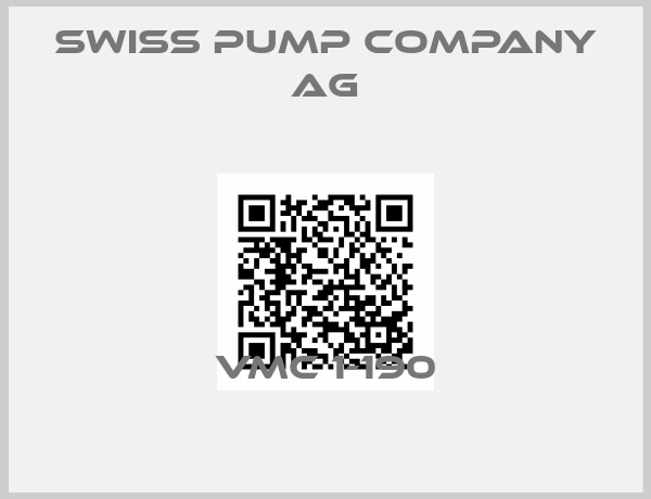 Swiss Pump Company AG-VMC 1-190