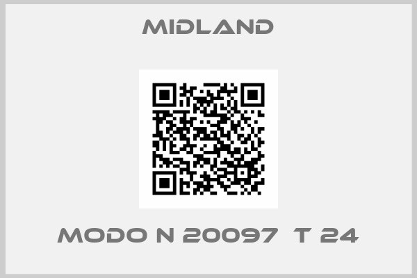 MIDLAND- MODO N 20097  T 24