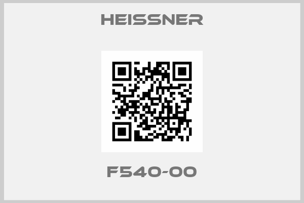 Heissner-F540-00