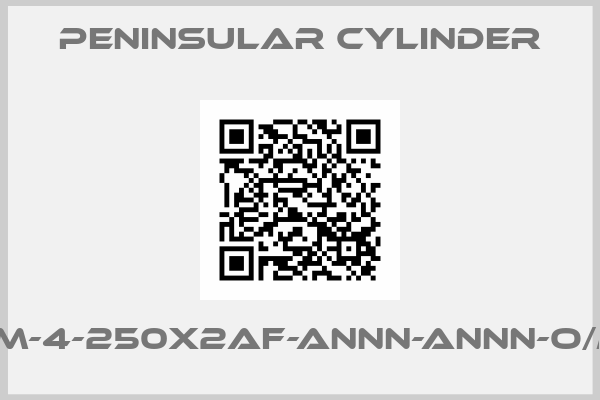Peninsular Cylinder-LM-4-250X2AF-ANNN-ANNN-O/M
