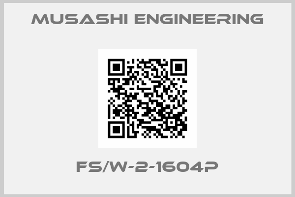 Musashi Engineering-FS/W-2-1604P