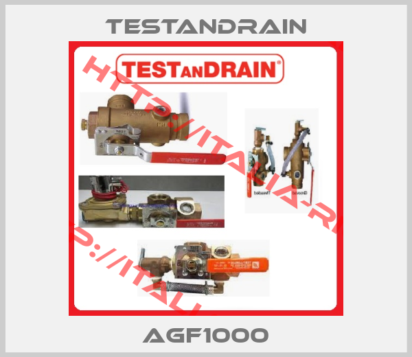 TESTanDRAIN-AGF1000