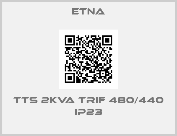Etna-TTS 2KVA TRIF 480/440 IP23