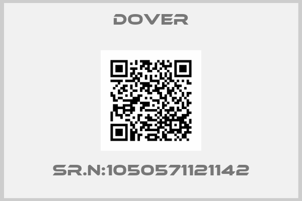 DOVER-Sr.N:1050571121142