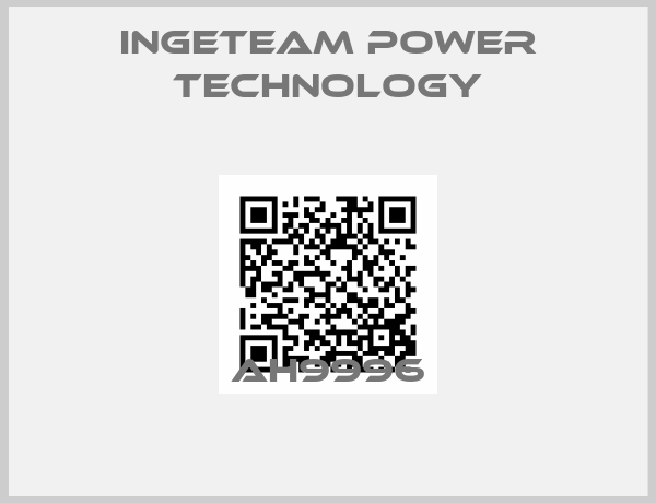 Ingeteam Power Technology-AH9996