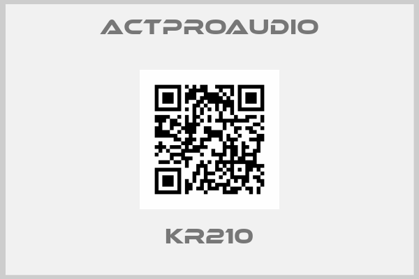 ACTPROAUDIO-KR210