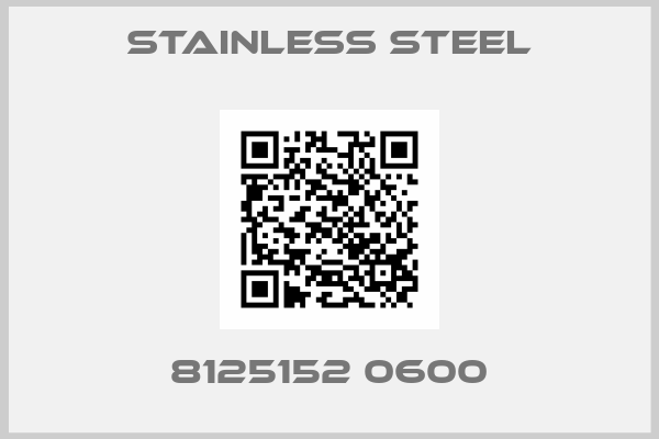 Stainless Steel-8125152 0600