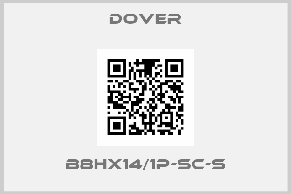 DOVER-B8Hx14/1P-SC-S