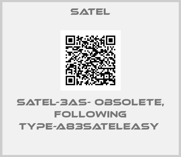 Satel-SATEL-3AS- OBSOLETE, FOLLOWING TYPE-A83SATELEASY 
