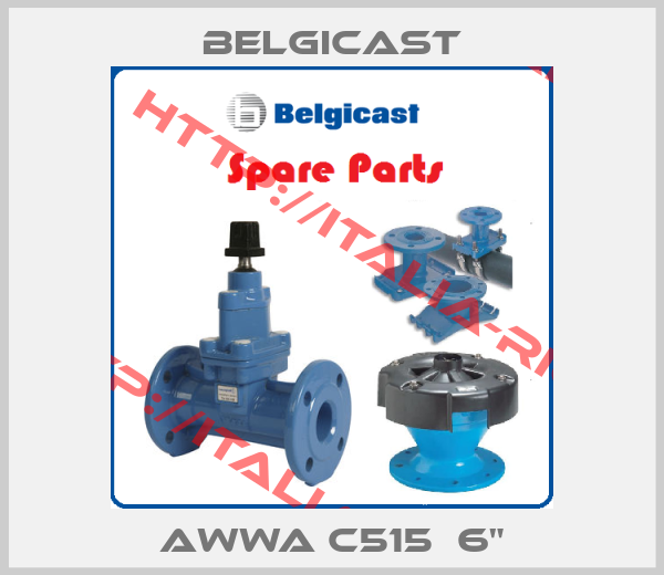 Belgicast- AWWA C515  6"