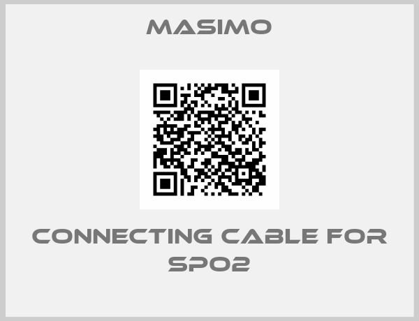 Masimo-connecting cable for SPO2