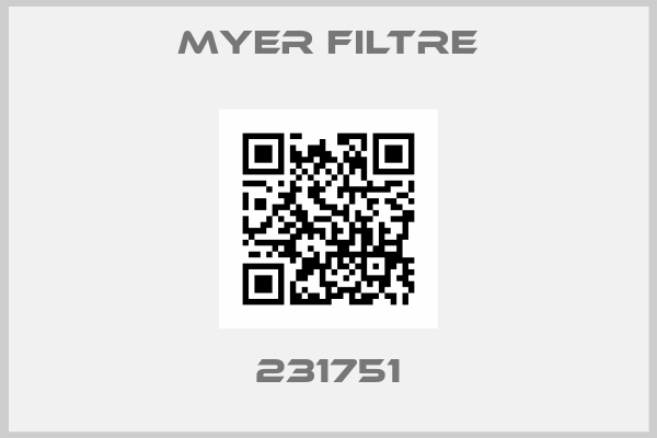 Myer Filtre-231751