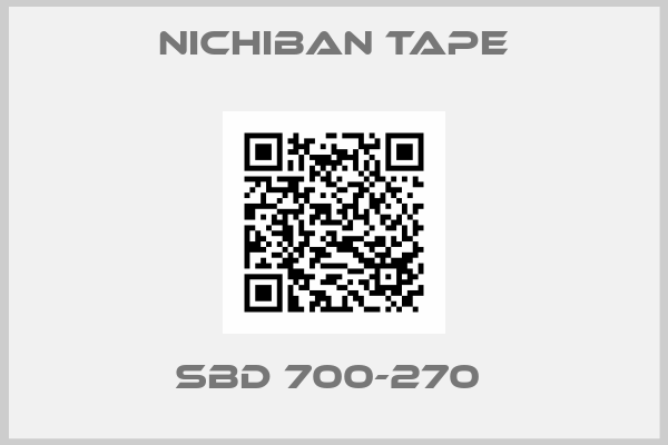 NICHIBAN TAPE-SBD 700-270 