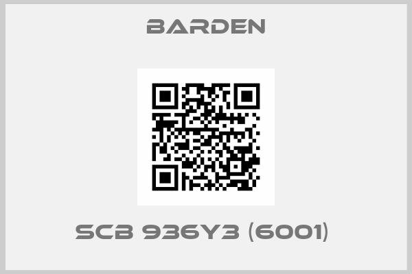 Barden-SCB 936Y3 (6001) 