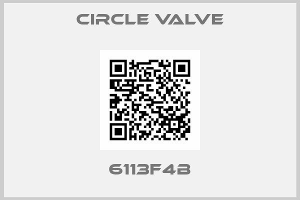 Circle Valve-6113F4B