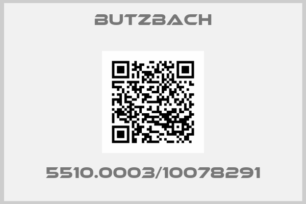 BUTZBACH-5510.0003/10078291
