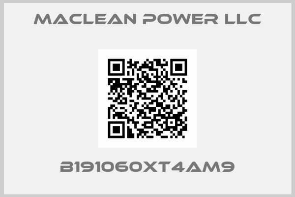 Maclean Power Llc-B191060XT4AM9