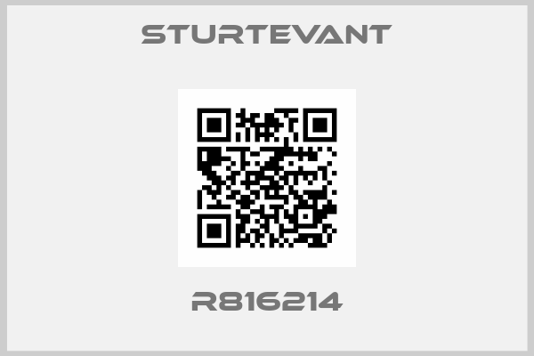 STURTEVANT-R816214