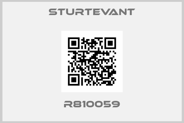 STURTEVANT-R810059