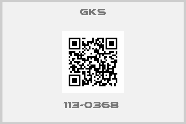 Gks-113-0368 