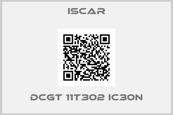 Iscar-DCGT 11T302 IC30N
