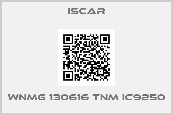Iscar-WNMG 130616 TNM IC9250
